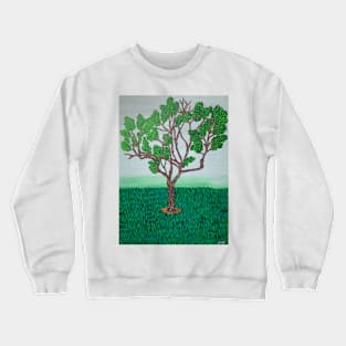 Tree In Fog Crewneck Sweatshirt